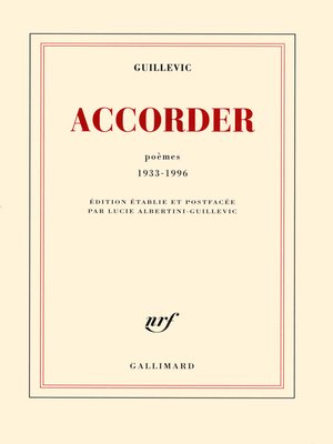 cover image of Accorder